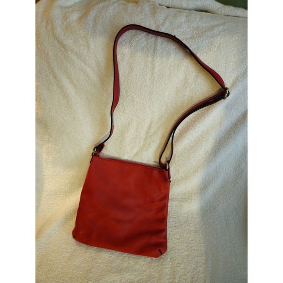 Aldo Red Purse Handbag with adjustable strap  10" x 11" - Picture 5 of 11
